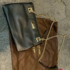 Gorgeous metallic black Kate Spade crossbody!